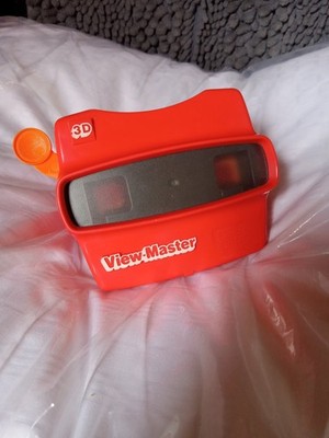 Vintage 3D View Master Viewer Red Classic Viewmaster Toy Slide Viewer USA
