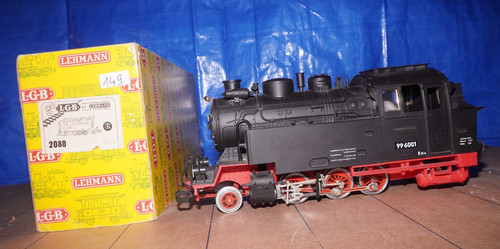 BOD/R] LGB 2080 Spur G Dampflok BR 99 6001 DRG -Harzer Querbahn- Fehlteile ! OVP | Zustand: Gebraucht
