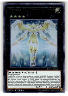 #ad #ad Number 39: Utopia Double DUPO EN008 1st Edition Ultra Rare Duel Power LP $1.99
