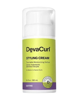 DevaCurl Styling Cream Touchable Moisturizing Definer Medium To Course Hair 5.1