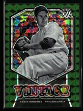 Robin Roberts 2021 Panini Mosaic #V6 Vintage Green Prizm Philadelphia Phillies