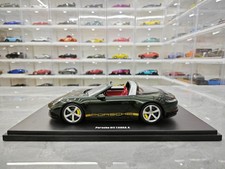 GT Spirit 1:18 Porsche 911 992 Targa4 Simulation Car Model Limited Edition
