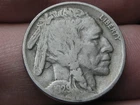 1929 P Buffalo Nickel 5 Cent Piece- Philadelphia, Partial Horn, Fine/VF Details