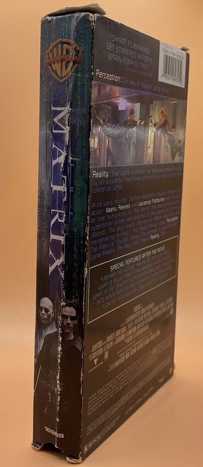 The Matrix VHS 1999 Collector's Edition Keanu Reeves **Buy 2 Get 1 Free** - Image 4 of 4