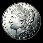 1898-S Morgan Dollar Silver ---- Gem BU Stunning Coin ---- #647I