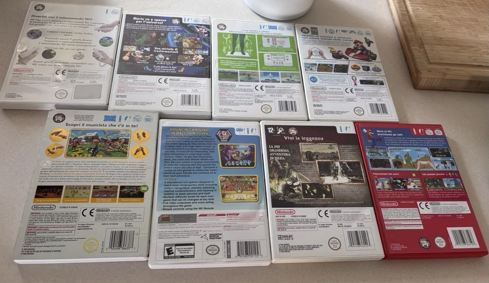 Nintendo Wii Games 8 pieces  EUROPE  - Image 2 of 4