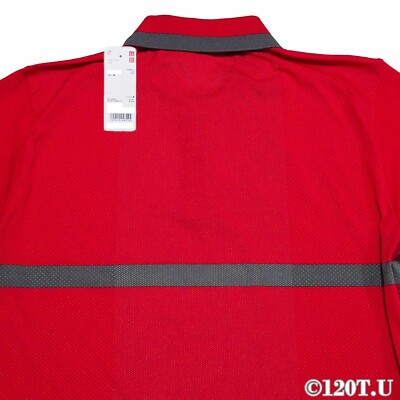 ウェア UNIQLO NK DRY POLO Olympic Model Uniqlo x Kei Nishikori Dry-EX Polo Shirt Tokyo Olympics Red
