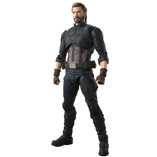 Marvel Avengers Infinity Captain America & Effect Figuarts Action Figure Bandai-image