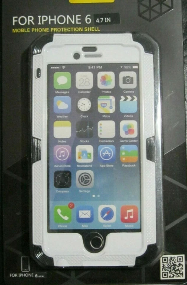 For Samsung Galaxy IPHONE 6 Aluminum Armor Shockproof Rugged Hard Case - Image 2 of 4