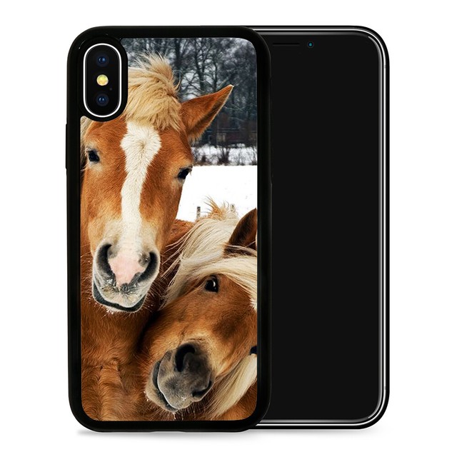 Cute Horses Protective Phone Case Cover fits iPhone SE 5 6 7 8 X 11 Pro eBay
