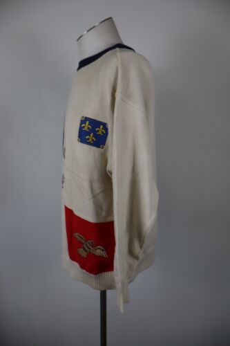 JC DE CASTELBAJAC MAGLIONE COTONE UOMO TG. 50 SWEATER MAN ITALY CASUAL VINTAGE - Photo 8 sur 11