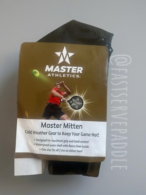 MASTER ATHLETICS MASTER MITTEN - COLD WEATHER GEAR TO KEEP YOUR GAME HOT!