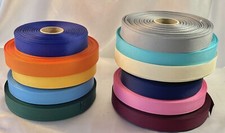 Solid Polyester Grosgrain Ribbon 1 inch wide x 5 yards