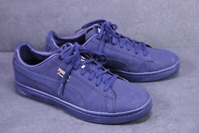 Puma Sneaker Court Star Buck Herren Sportschuhe Gr. 44 blau Kunstleder CH1-858