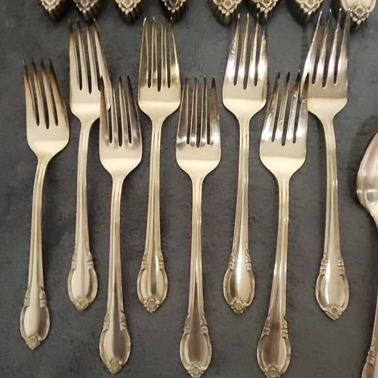 Rogers Bros. 1847 silverware set 50pcs. 