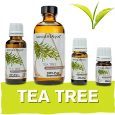 Tea Tree Essential Oil Therapeutic Grade 100% Pure Natural Melaleuca Acaite