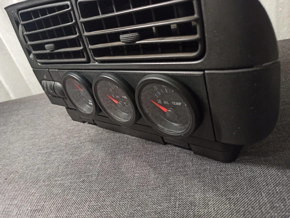 VW Golf 3 Mk3 gauge holder 52 mm additional instruments radio cover 3D printed - Image 3 of 4