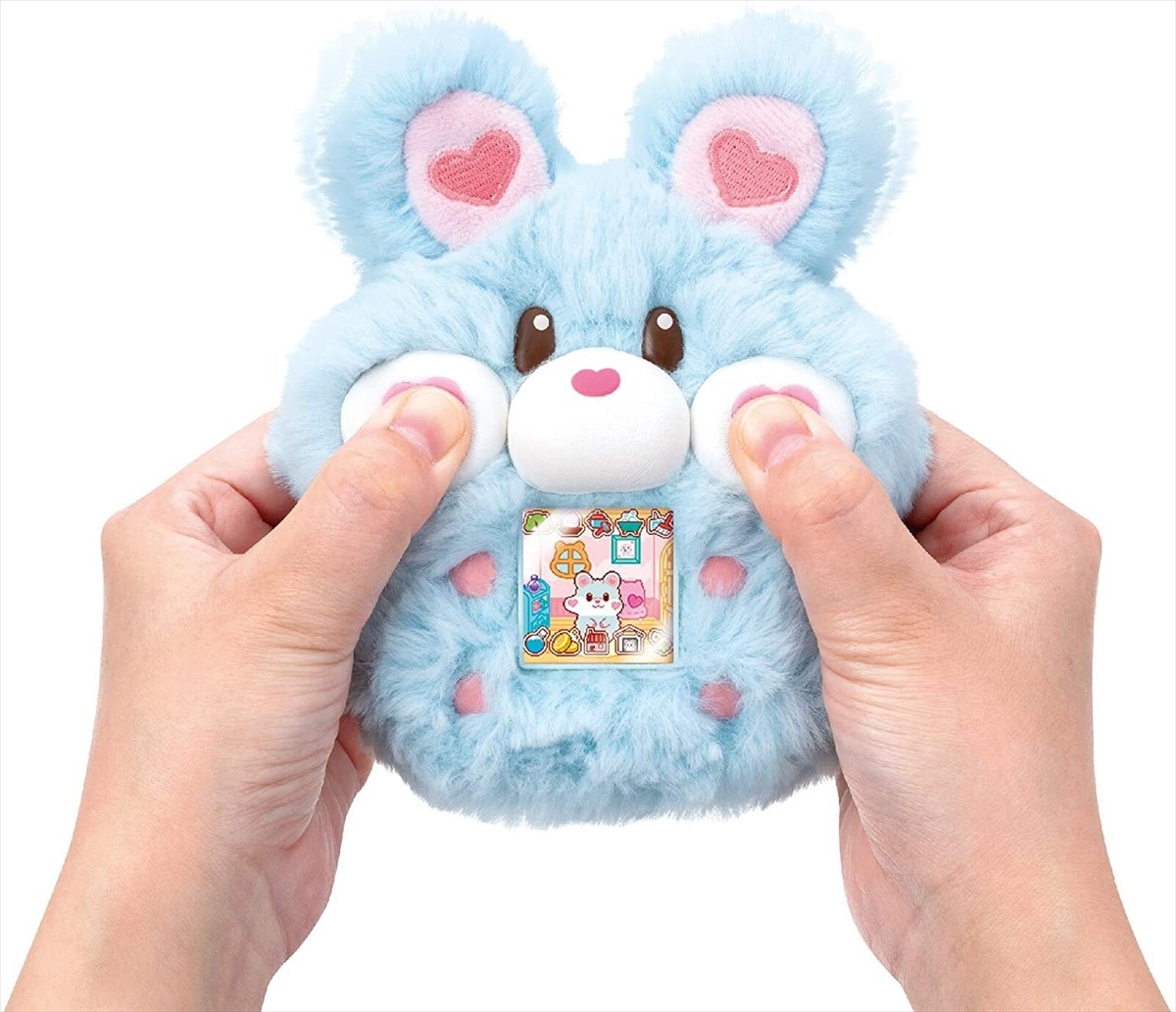Sega Toys Motchimaruzu Cotton Blue Hamster Virtual Digital Pet