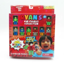 Ryan’s World 8 Mini Figure Collection Brand New 