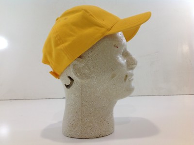 Lot of 14 Yellow 100% Cotton Baseball Dad Hat Ready to be Embroidered Hook Loop