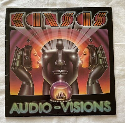 Kansas - Audio Visions 1980 Kirshner Stereo Hard Rock Album Vinyl LP