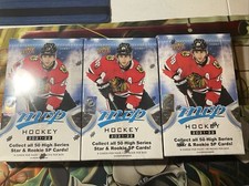 2021/2022 UPPER DECK MVP HOCKEY HOBBY 3. BOX LOT NEW FACTORY Sealed