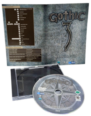   Gothic 3 - (PC DVD Spiel) (DE)  Piranha Bytes Rollenspiel   CD + Handbuch  