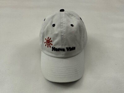 Nueva Vista White Adjustable Snapback Hat One Size