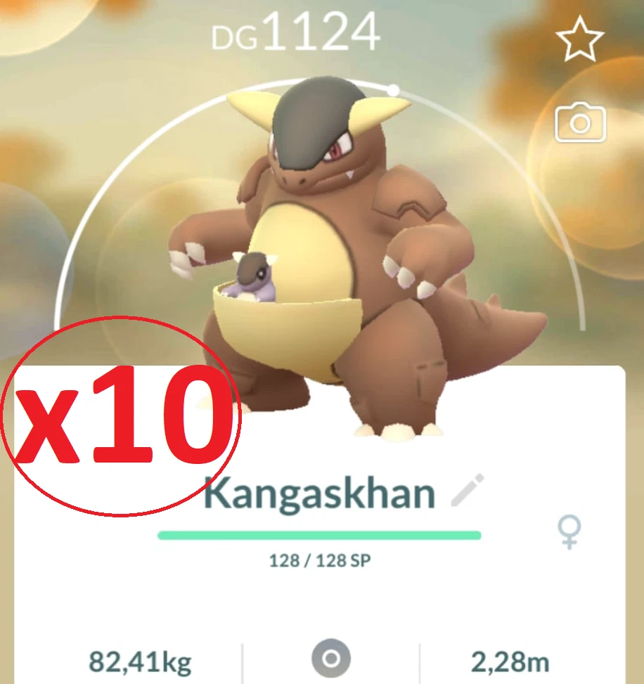 0115 Kangaskhan - Chance or Guaranteed Lucky - Pokemon Go