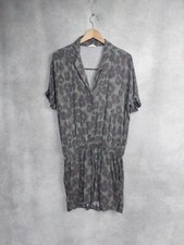 HUSH PLAYSUIT 10. SHORT SUIT, CAMOUFLAGE, VISCOSE. HOLIDAY WEAR