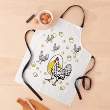 Roseanne Inspired Chicken Shirt Parody Design Kitchen Apron