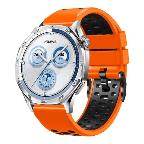 Silicone Sports Watch Band Strap For Samsung/Huawei/Garmin/Huami Bracelet 22mm - Picture 11 of 68