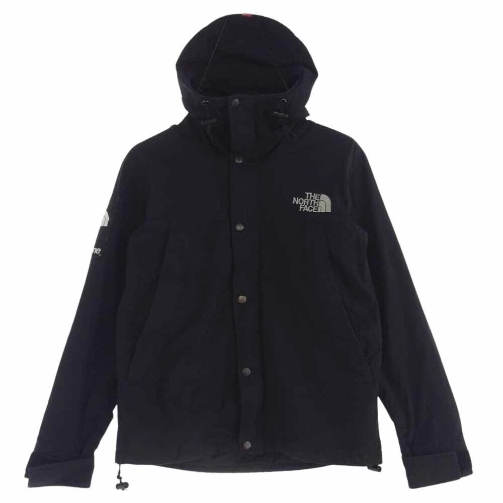 Veste parka montagne coton ciré Supreme X THE NORTH FACE 10AW NP01199 noir S