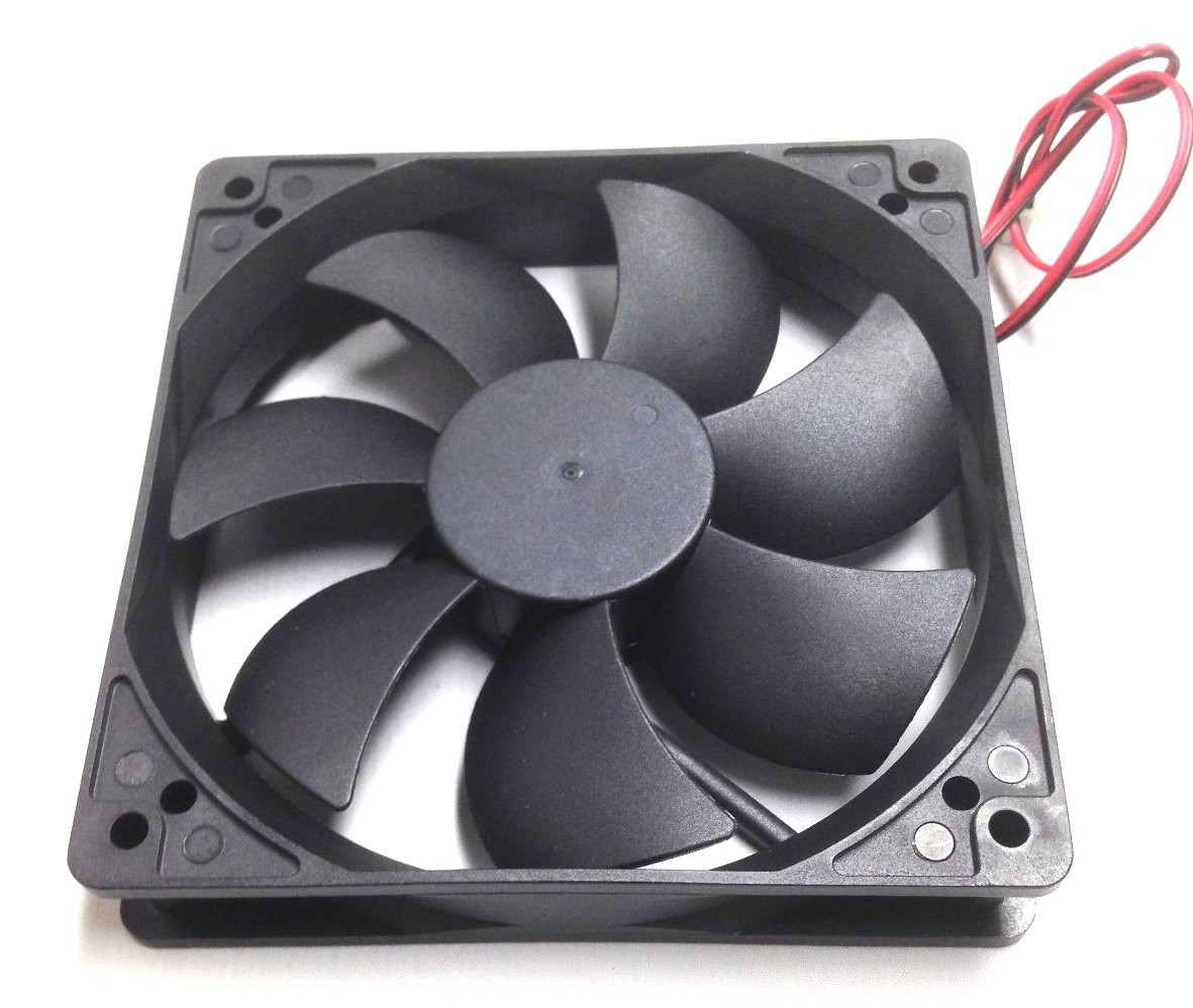 VENTOLA 92X92X25 12 VOLT CONNETTORE 3 FILI CON VITI INCLUSE - Foto 4