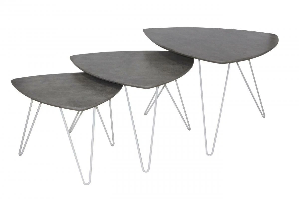 White nest of tables ebay deals