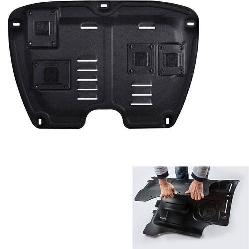 Engine Splash Guards Shield Mud Flaps Black Cover For 2012-2019 Toyota Camry 1PC - Picture 2 of 6
