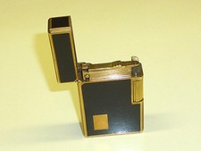 S.T. Dupont Paris Essence Lighter - Black "Chinalack" - France - Rare