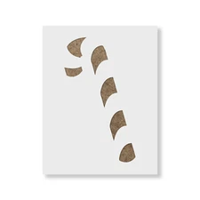 Candy Cane Stencil - Durable & Reusable Mylar Stencils