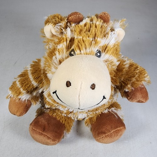 giraffe heating stuffed animal