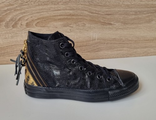 Zapatillas Converse Chucks All Star Hi Triple ZIP 544859C talla 5,5 = 38 NUEVAS - Imagen 9 de 10