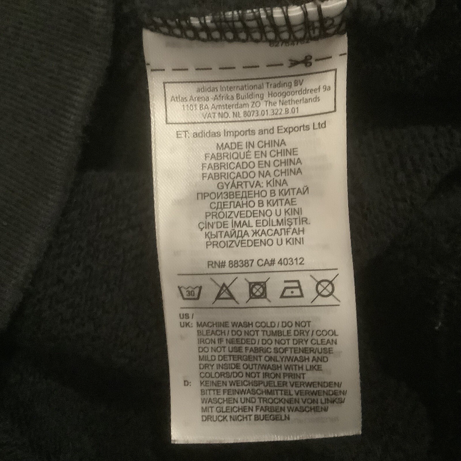 Adidas Originals Women’s Trefoil Racing Hoodie Cropped Retro Track Size S  thumbnail 12