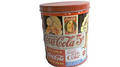 Coca Cola Various Ads Puzzle In A Tin Can