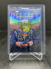2025 Topps Chrome Formula 1 F1 Lando Norris Helmet Collection #HC-4 (B)