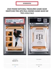 2025 Panini National Treasures - Game Gear- Paul Skenes GG-PS /10 psa 10 pop 1/1