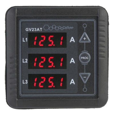 GV23AT Generator Dreiphasen-AC-Amperemeter-Tester Digitalanzeige AC-Strommes D