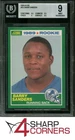 1989 SCORE #257 BARRY SANDERS RC HEISMAN LIONS HOF BGS 9