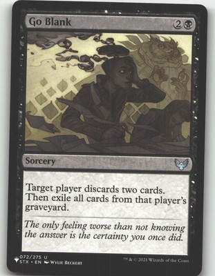 Go Blank- (NM)--EN-[LIST - 072/275]