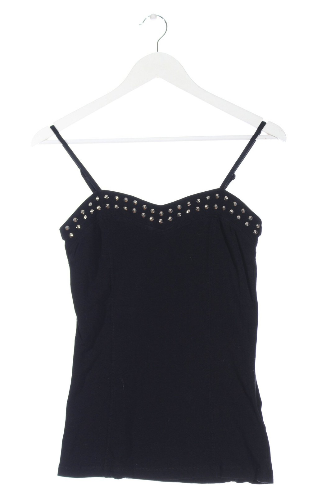 EVEN&ODD Trägertop Damen Top Gr. DE 36 schwarz Casual-Look