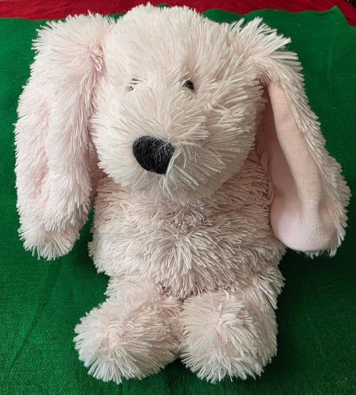 WARMIES Plush Pink Microwavable Bunny Rabbit 13 in Long