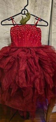 Ooh la la couture dress red size 8